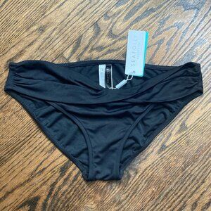 Seafolly Women's Swimsuit Bottoms Size 14 Black